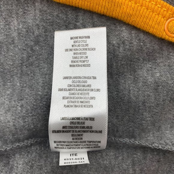 DISNEY Baby Winnie the Pooh Tigger Grey Orange Sleep and Play Size 3/6M - Picture 11 of 11